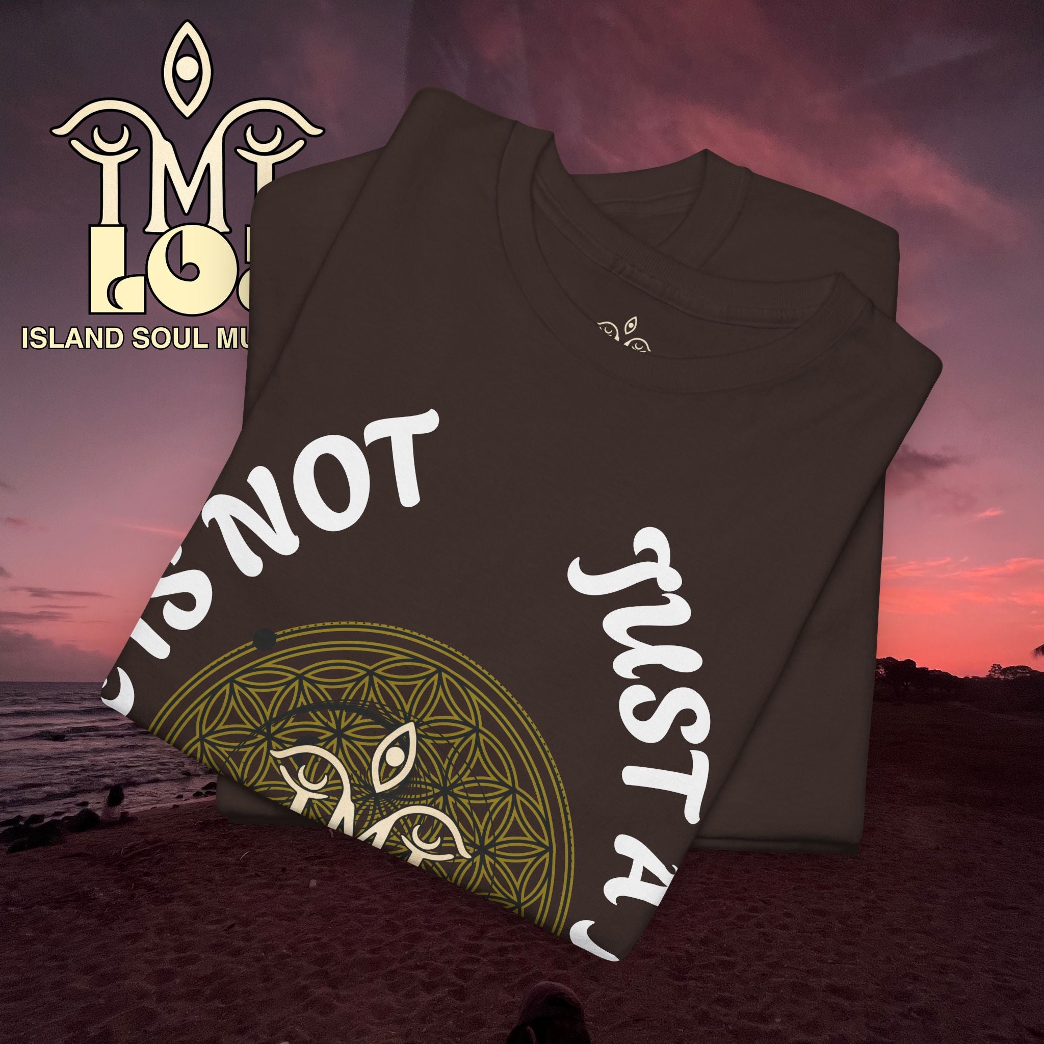 Cue The Change Lyric Tee — Flower of Life Spiritual T-Shirt