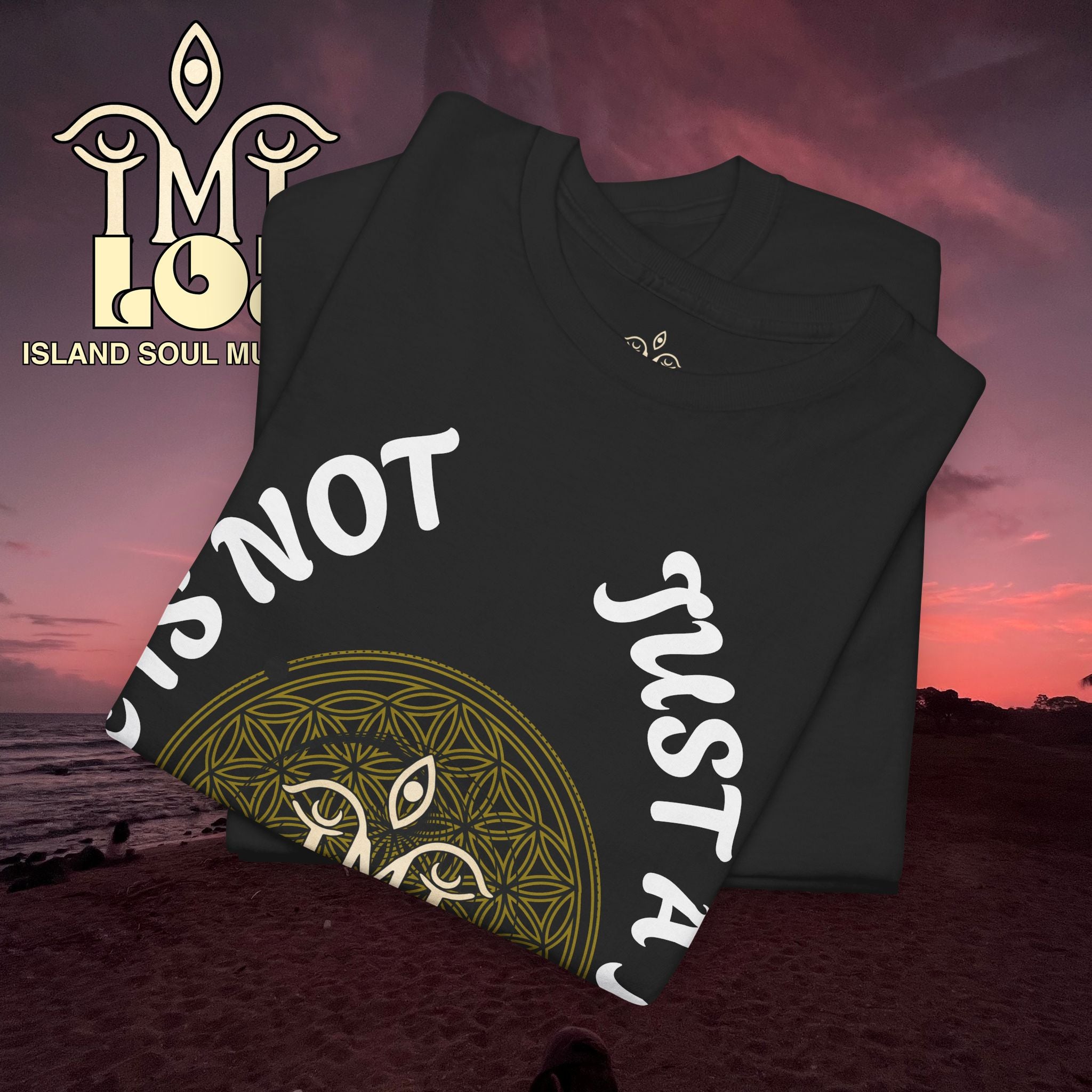 Cue The Change Lyric Tee — Flower of Life Spiritual T-Shirt