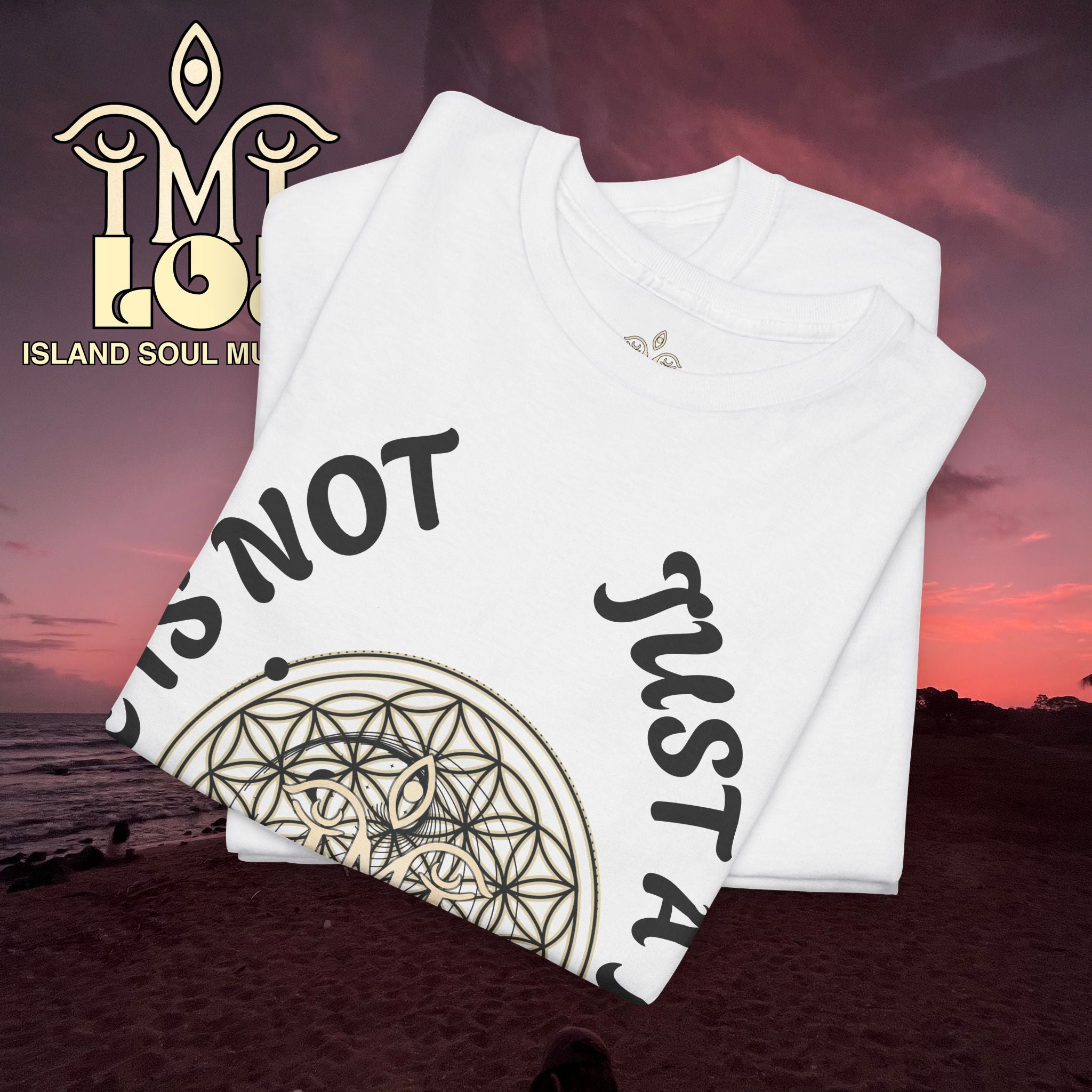 Cue The Change Lyric Tee — Flower of Life Spiritual T-Shirt