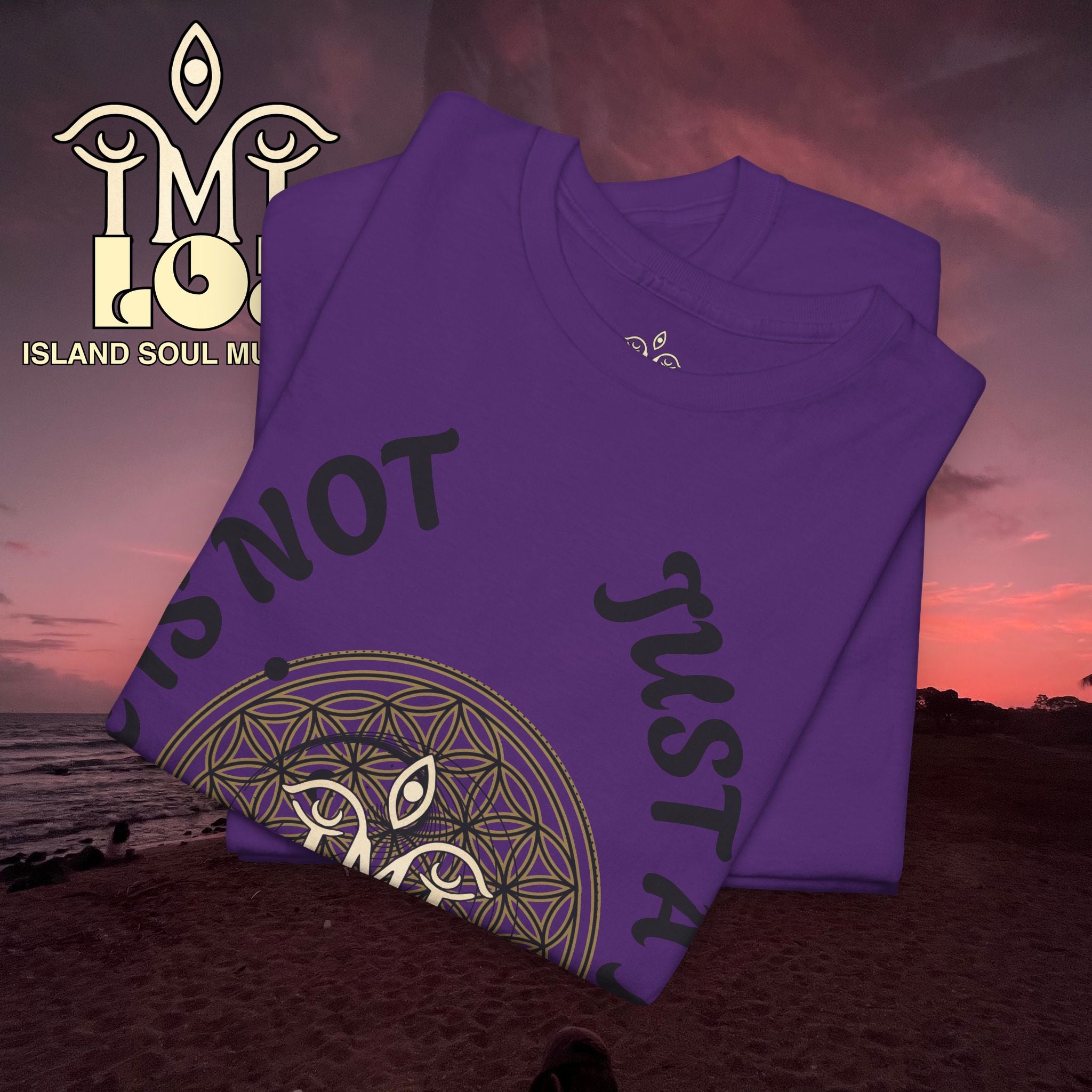 Cue The Change Lyric Tee — Flower of Life Spiritual T-Shirt