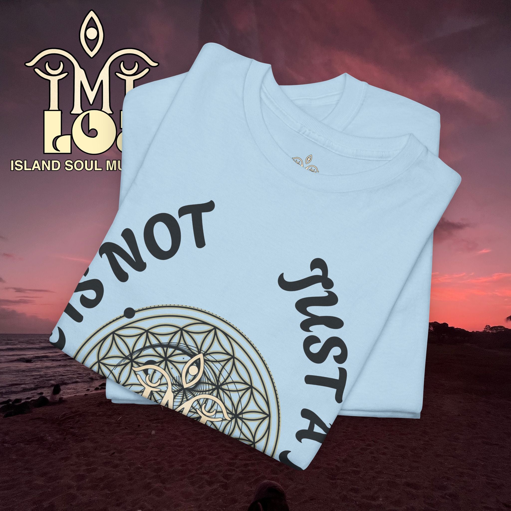 Cue The Change Lyric Tee — Flower of Life Spiritual T-Shirt