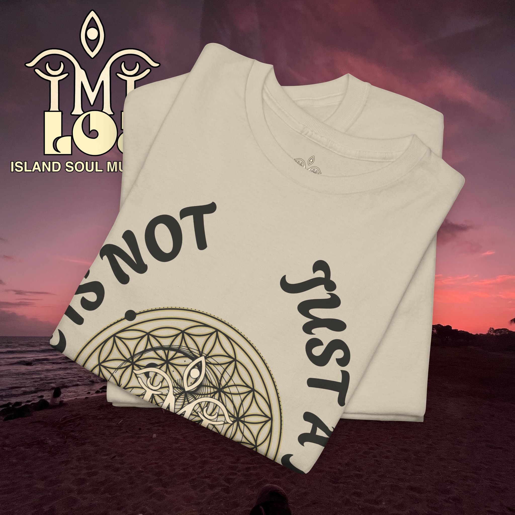 Cue The Change Lyric Tee — Flower of Life Spiritual T-Shirt