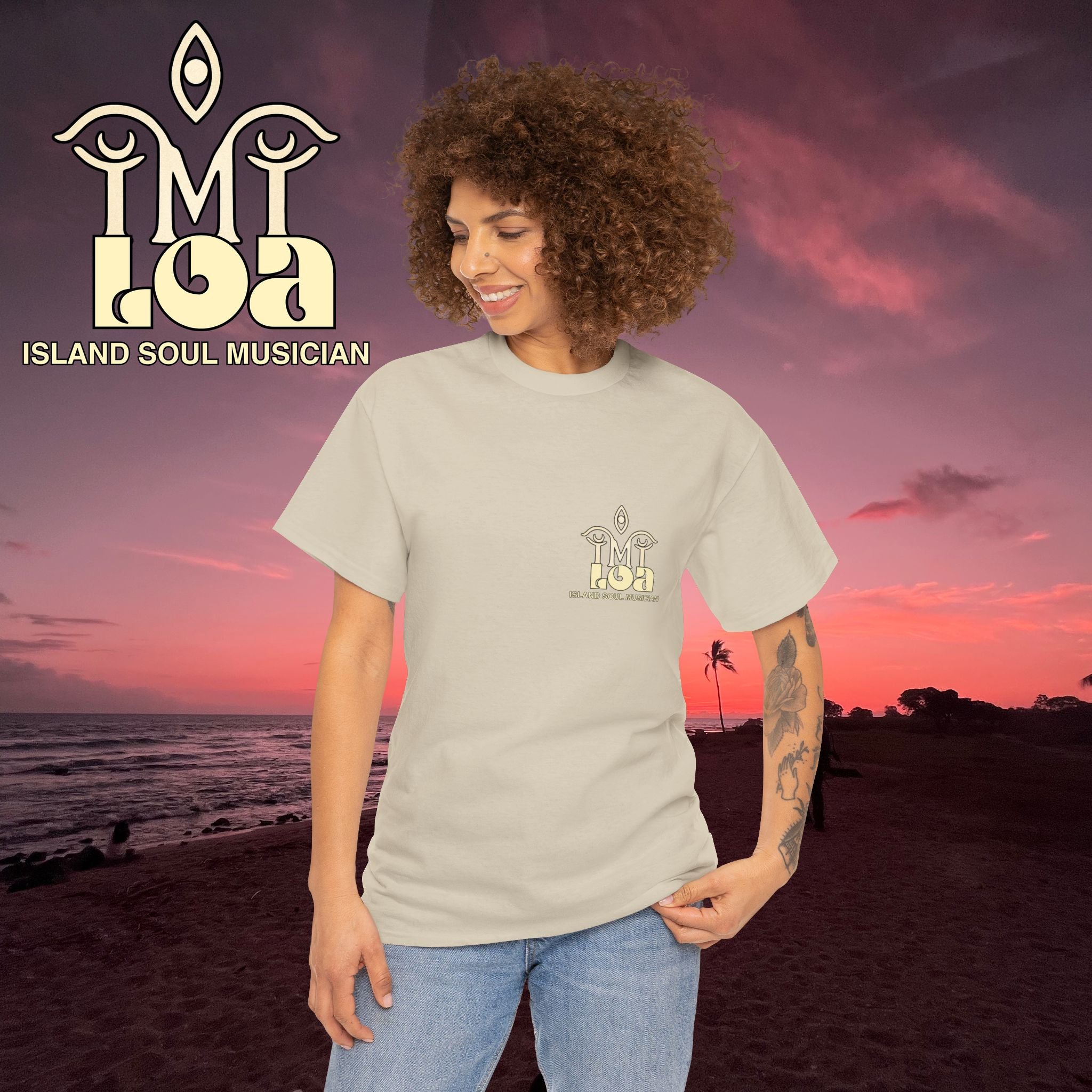 IMILOA Mandala T-Shirt — 'OM' Flower of Life Graphic Tee